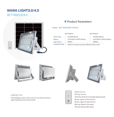 BCT New Solar Flood Light