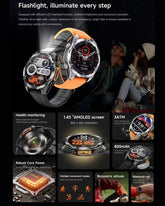 3ATM Waterproof Smartwatch