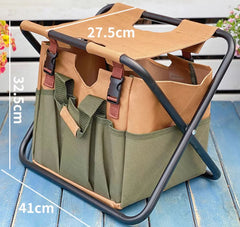Foldable chair-backpack