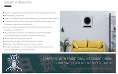 100% DC Solar-Powered Air Conditioner – High-Efficiency Inverter System