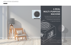 100% DC Solar-Powered Air Conditioner – High-Efficiency Inverter System