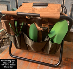 Foldable chair-backpack