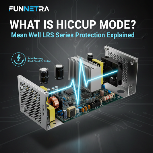 What is Hiccup Mode? Understanding Mean Well LRS Series Protection Power