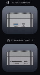 10-in-1 Hub Foldable Wireless Charger