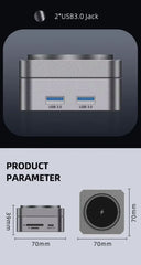 10-in-1 Hub Foldable Wireless Charger