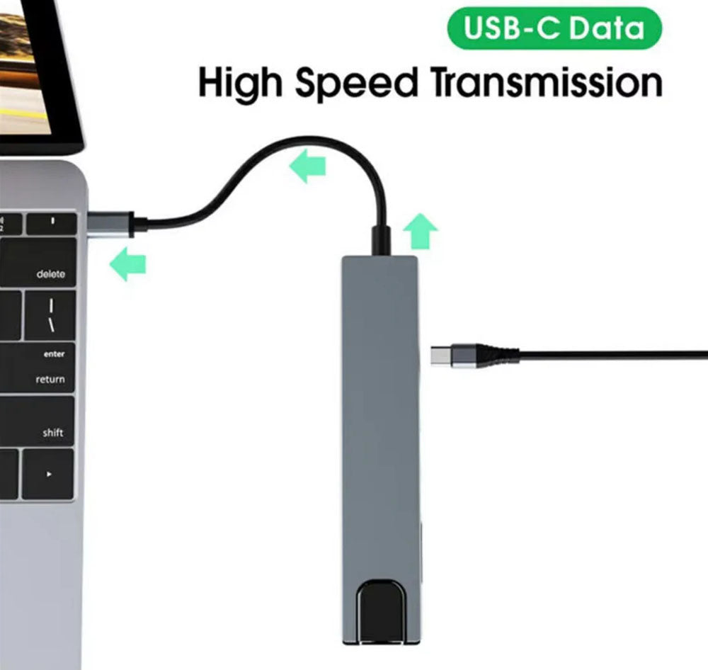 10 in 1 USB Type-C Hub Docking Station