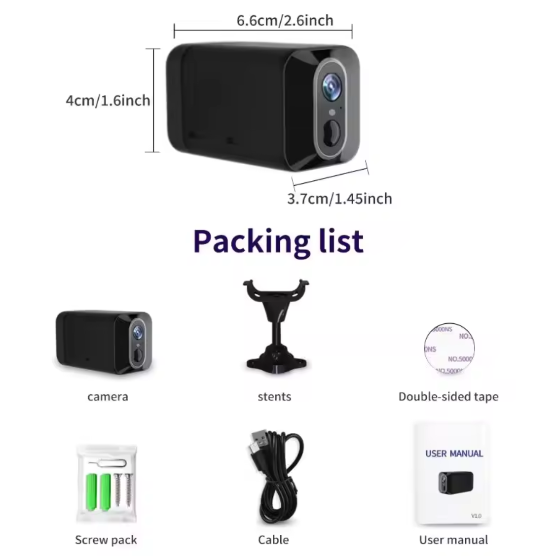 CubeEye – Mini HD Camera