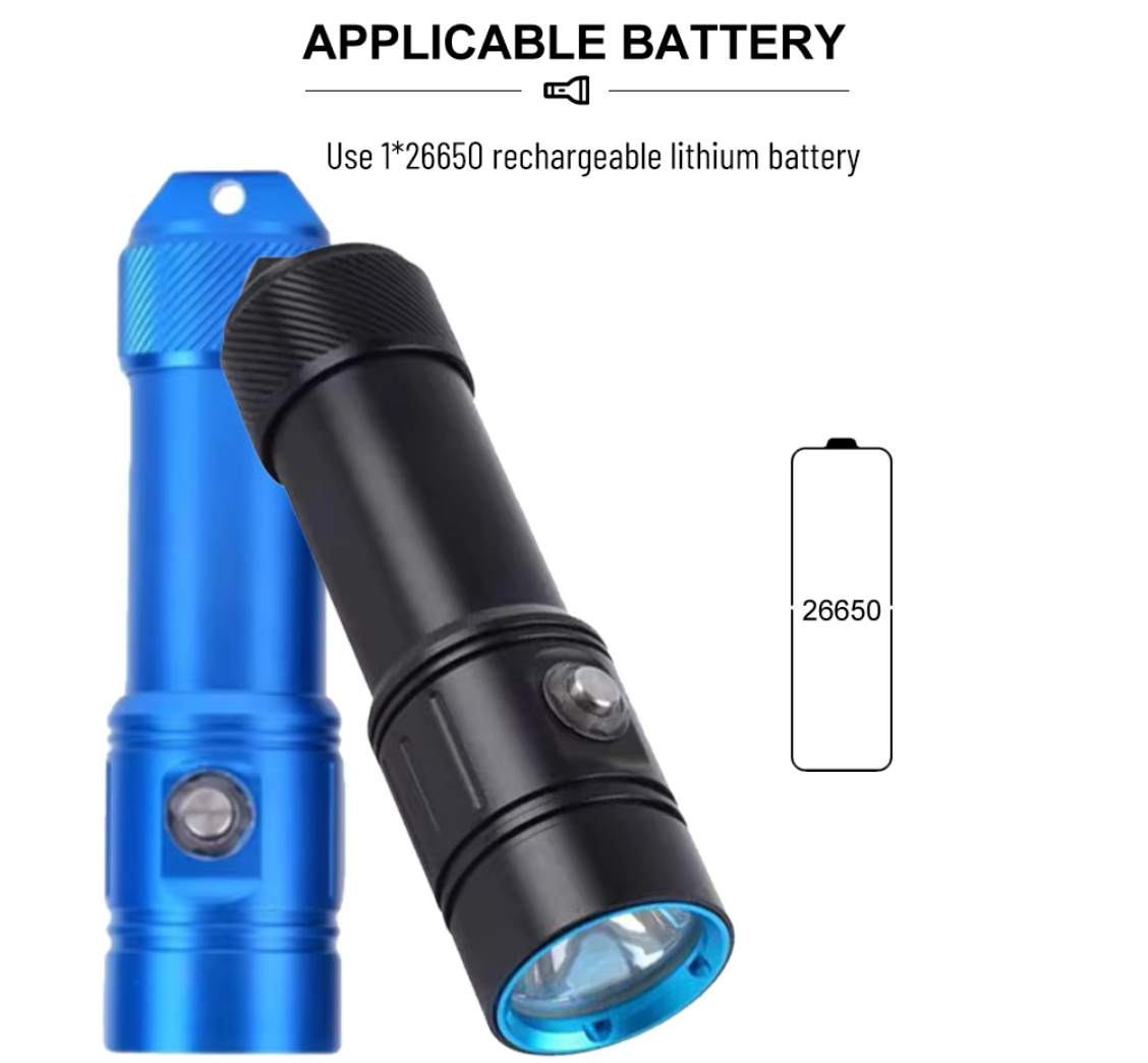 AquaTorch – Compact Dive Flash Light