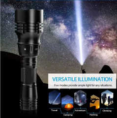 AquaSpin  – Rotary Switch Dive Flashlight