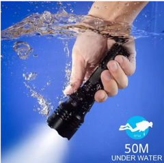 AquaSpin  – Rotary Switch Dive Flashlight