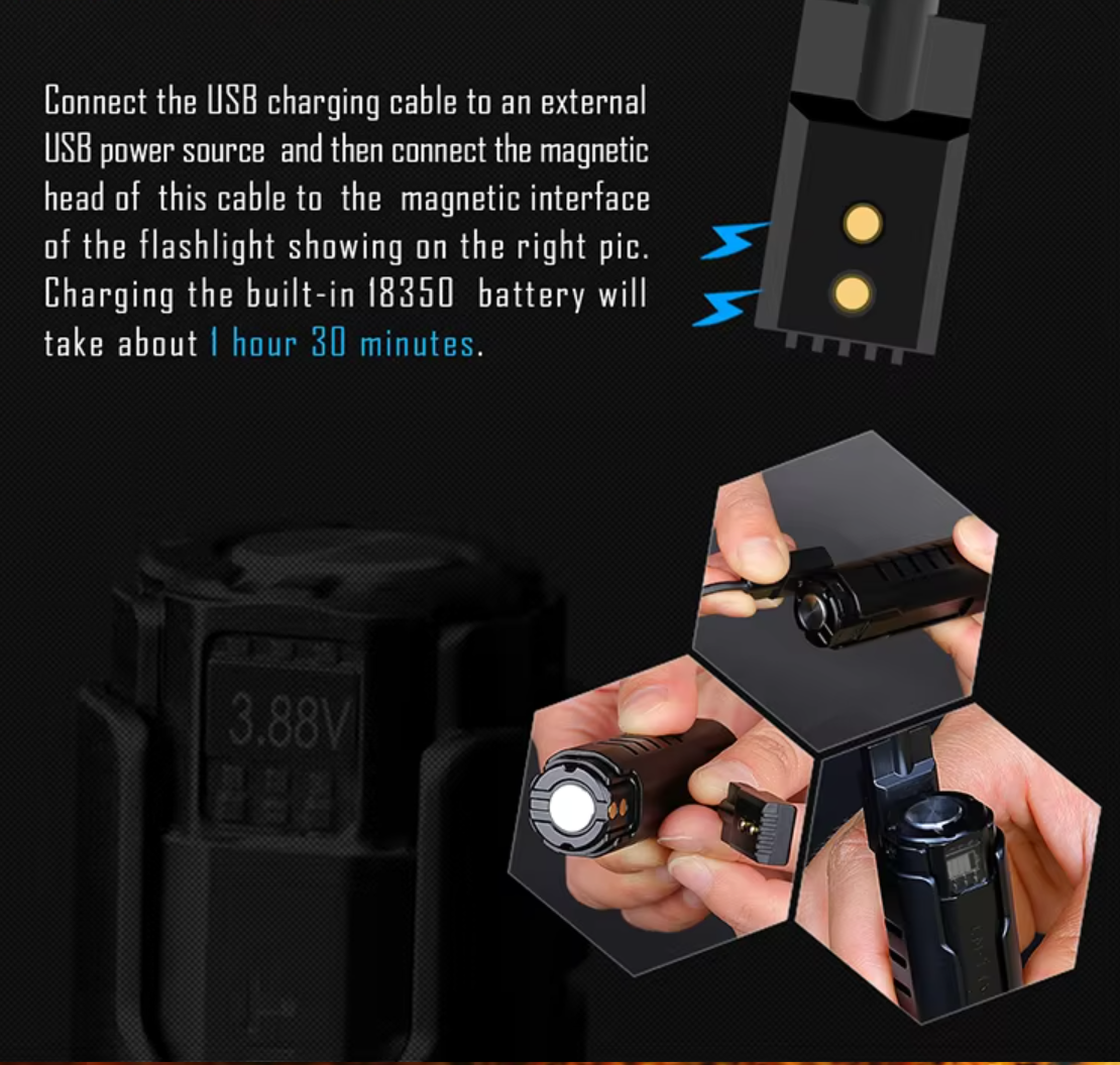 LD70 Tactical – 4000lm EDC Underwater Flashlight