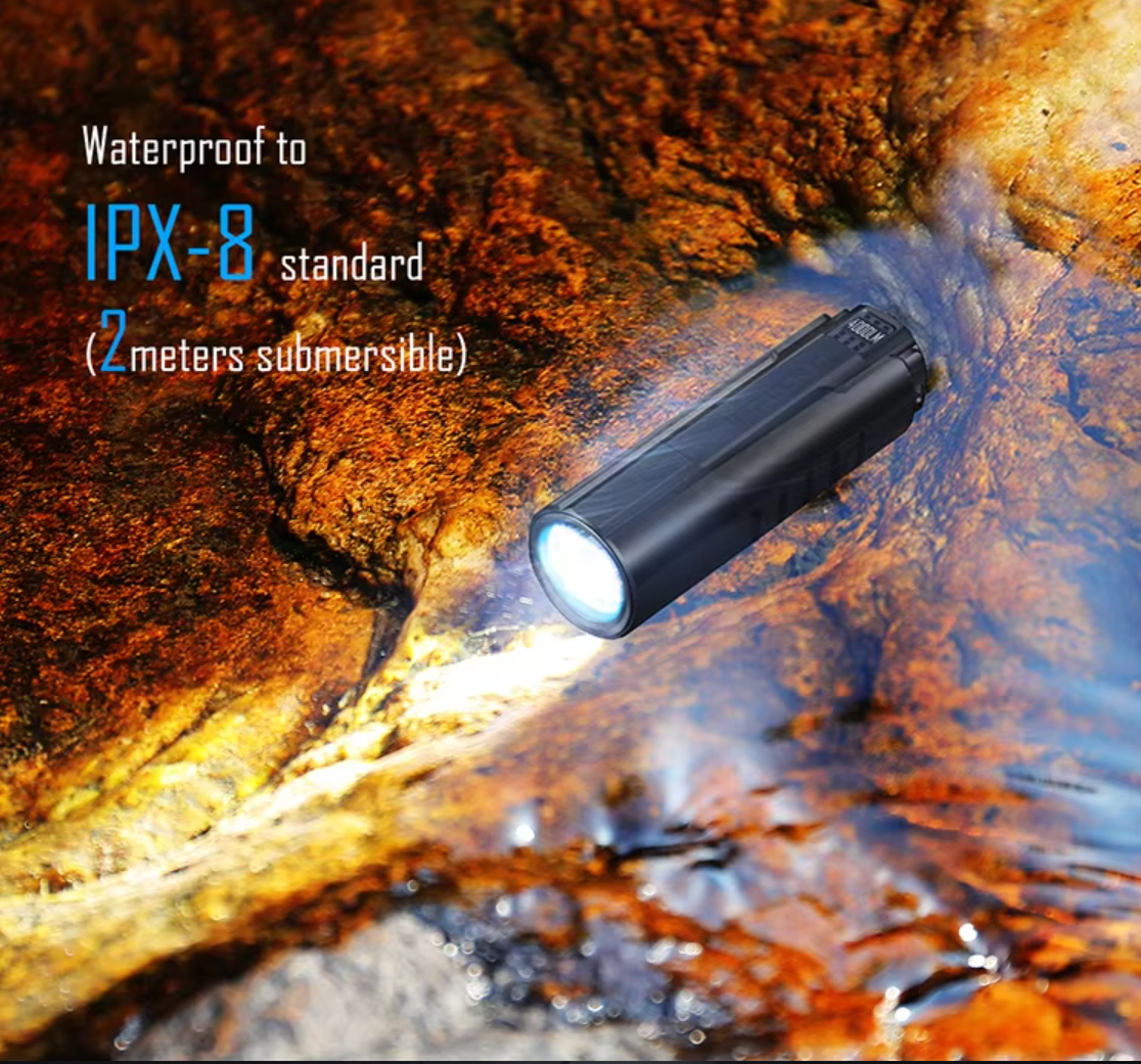 LD70 Tactical – 4000lm EDC Underwater Flashlight