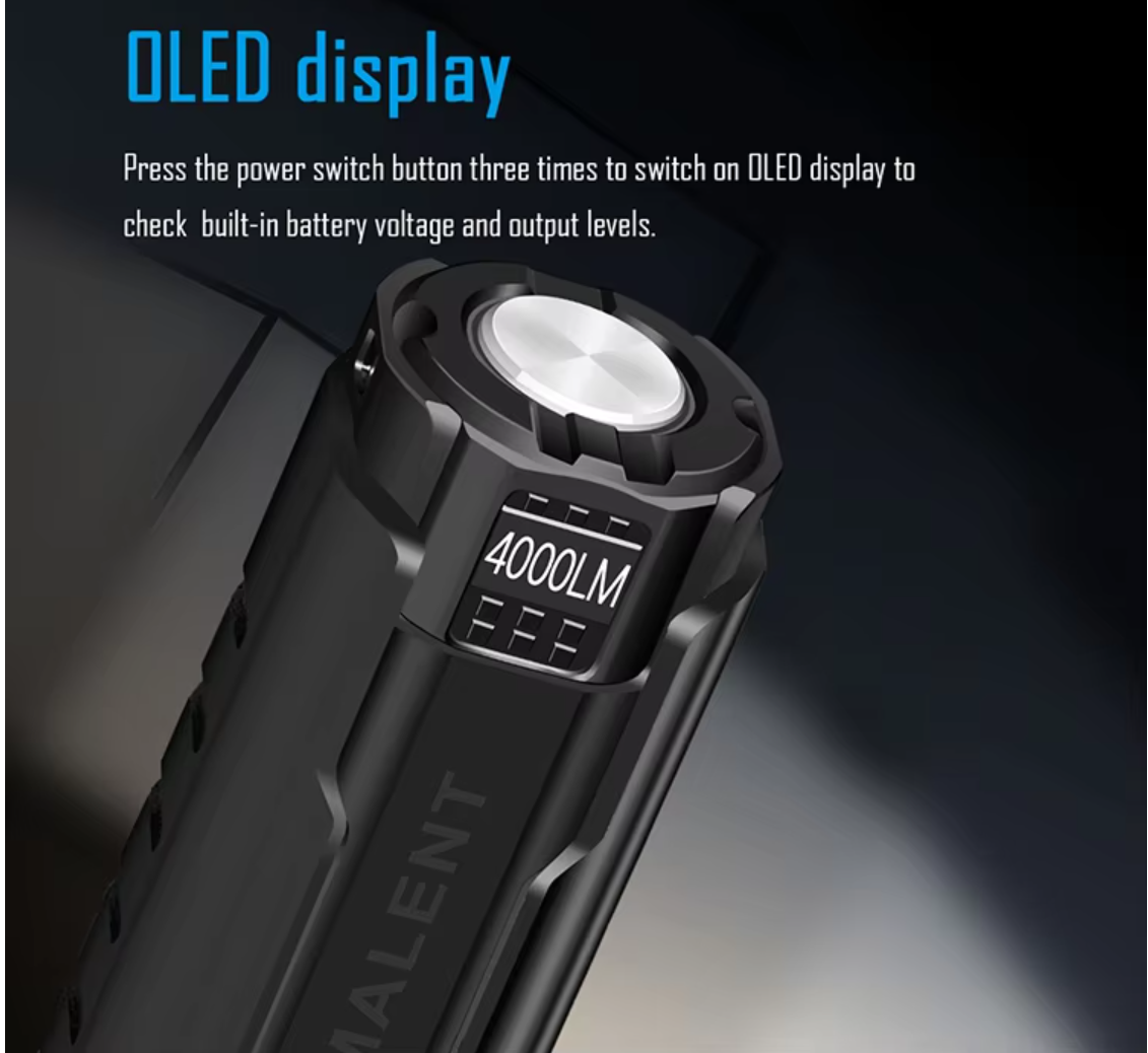 LD70 Tactical – 4000lm EDC Underwater Flashlight