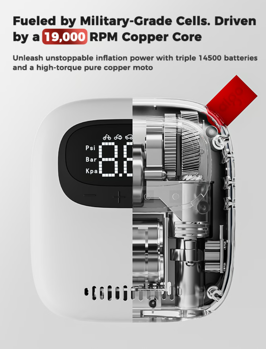 Funnetra Mini Inflator — Big Air, Tiny Pump