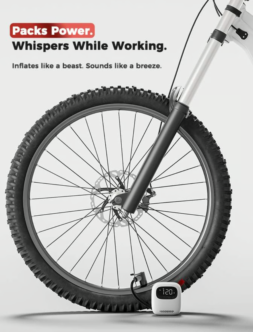 Funnetra Mini Inflator — Big Air, Tiny Pump