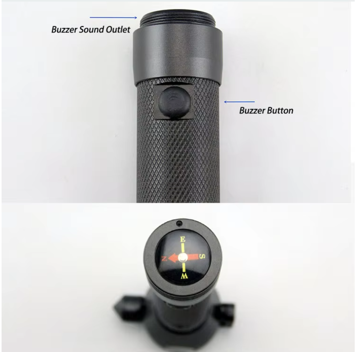 Solar Flashlight Pro – Multi-Tool Emergency Light with Alarm & Safety Hammer