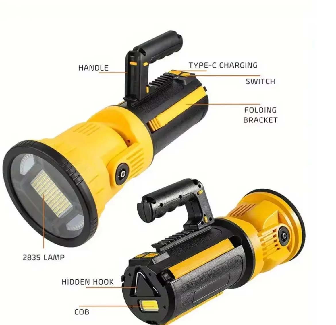 360° Rotating LED Work Light