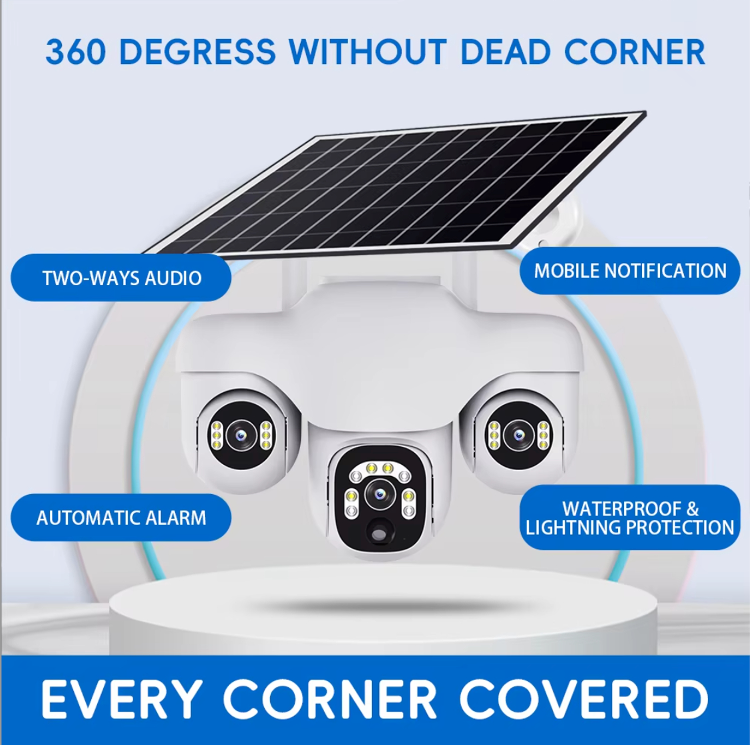 TriView Solar Security Cam