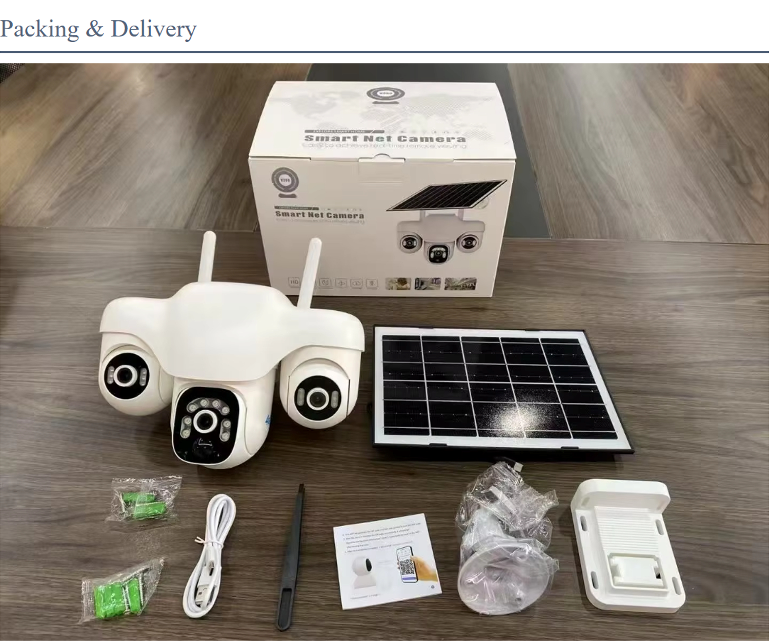 TriView Solar Security Cam