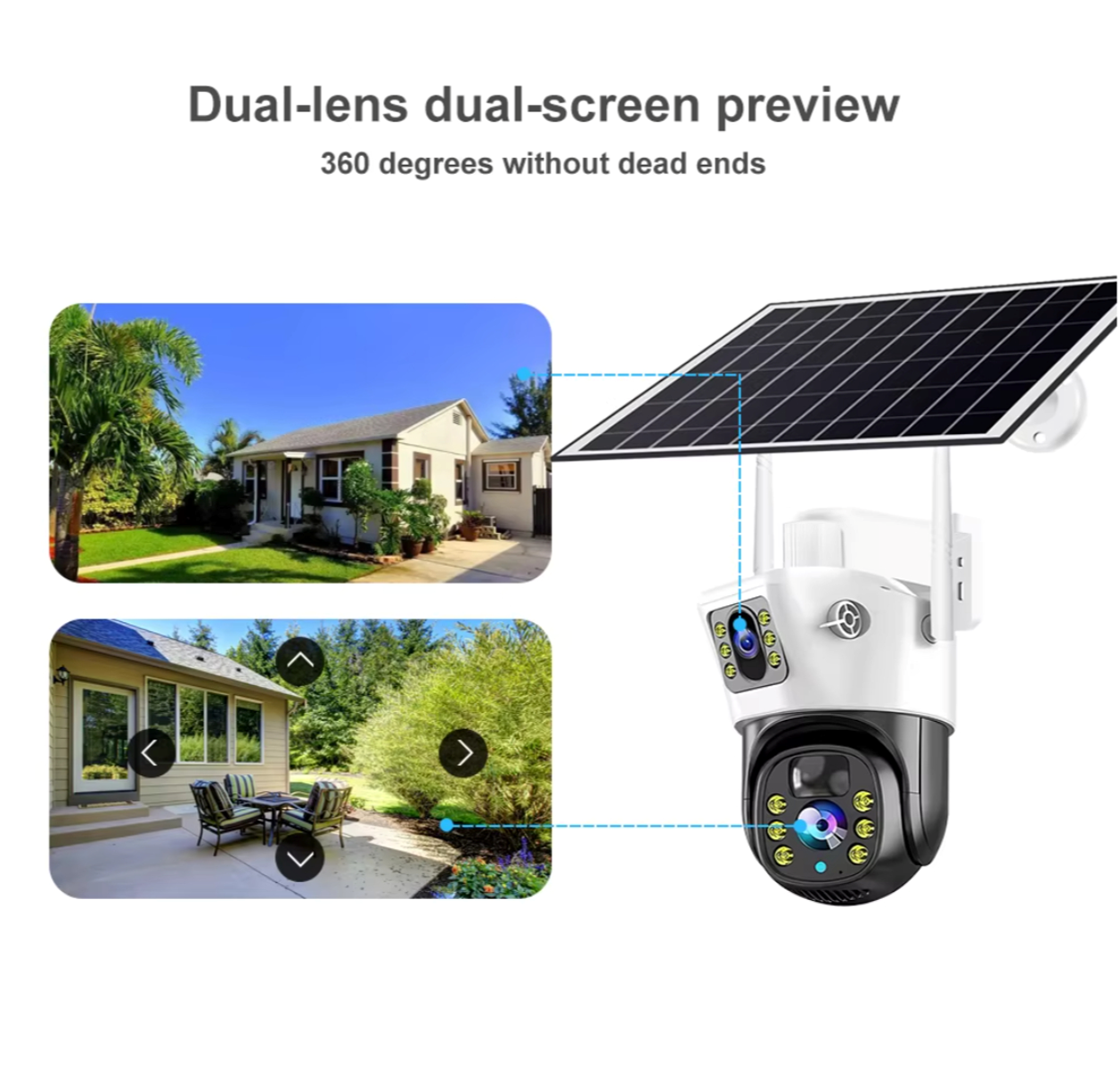 DuoView Pro Solar Security Camera