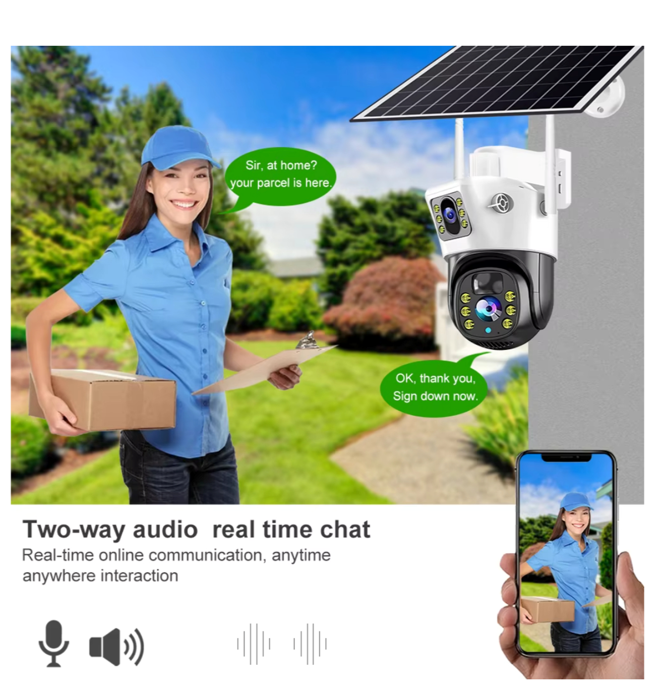 DuoView Pro Solar Security Camera