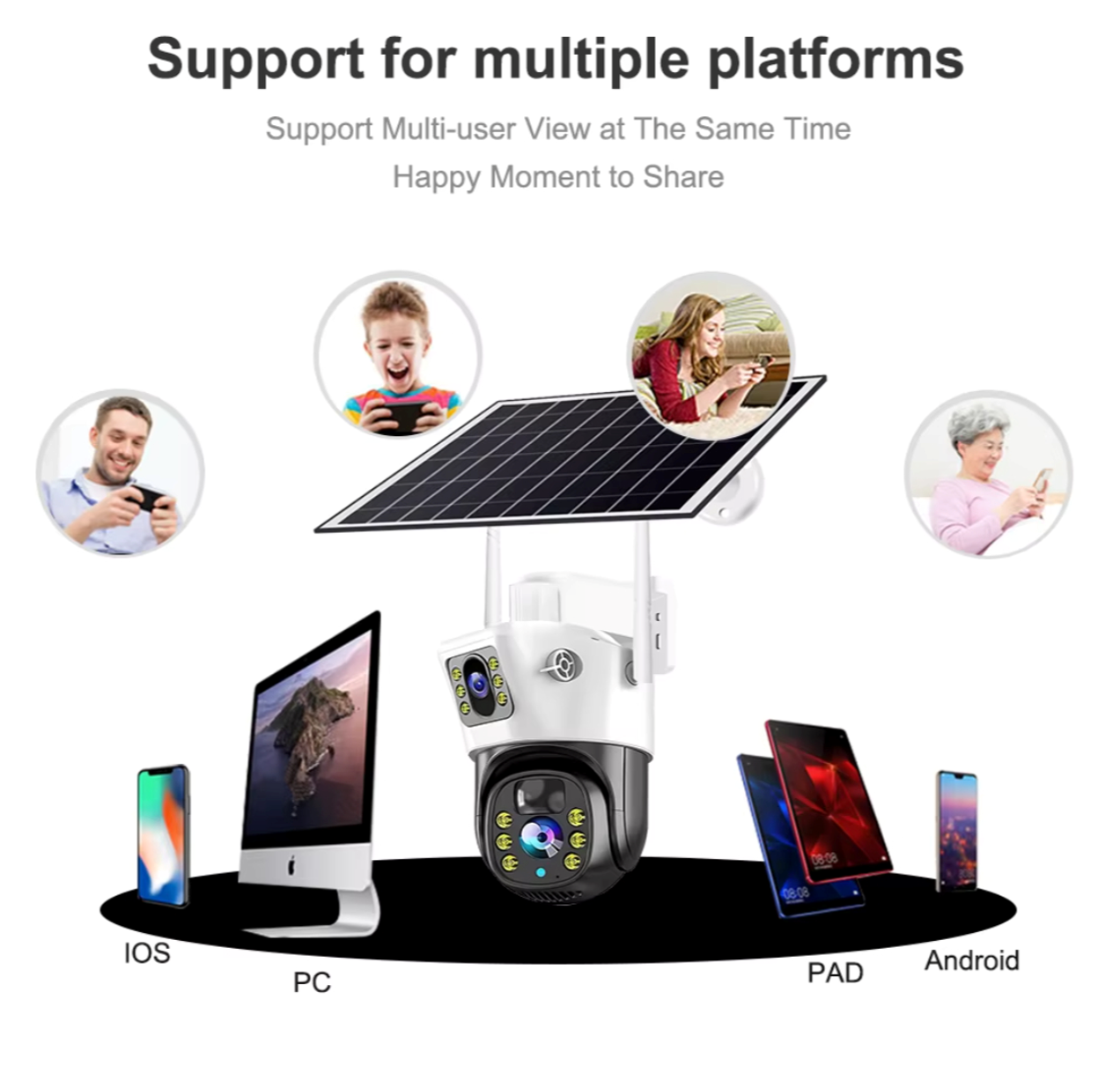 DuoView Pro Solar Security Camera