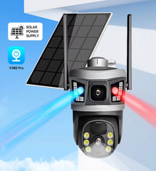 Solar Dual Lens PTZ Security Camera