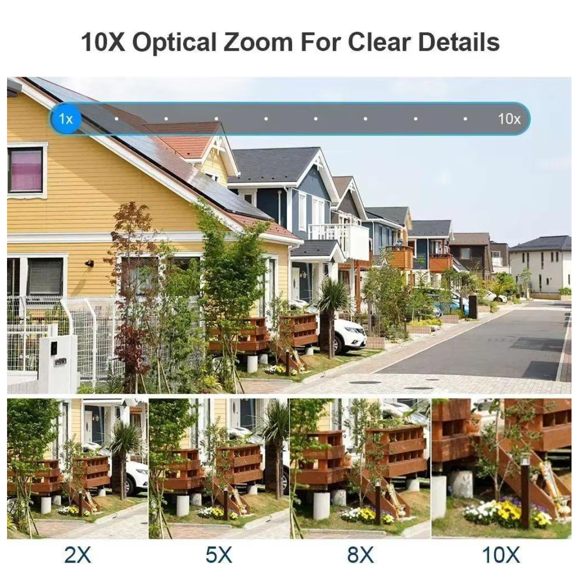 Starlight Tri Lens Solar PTZ Camera