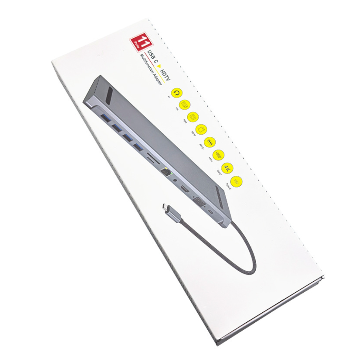 11-in-1 Type-C Docking Station Hub