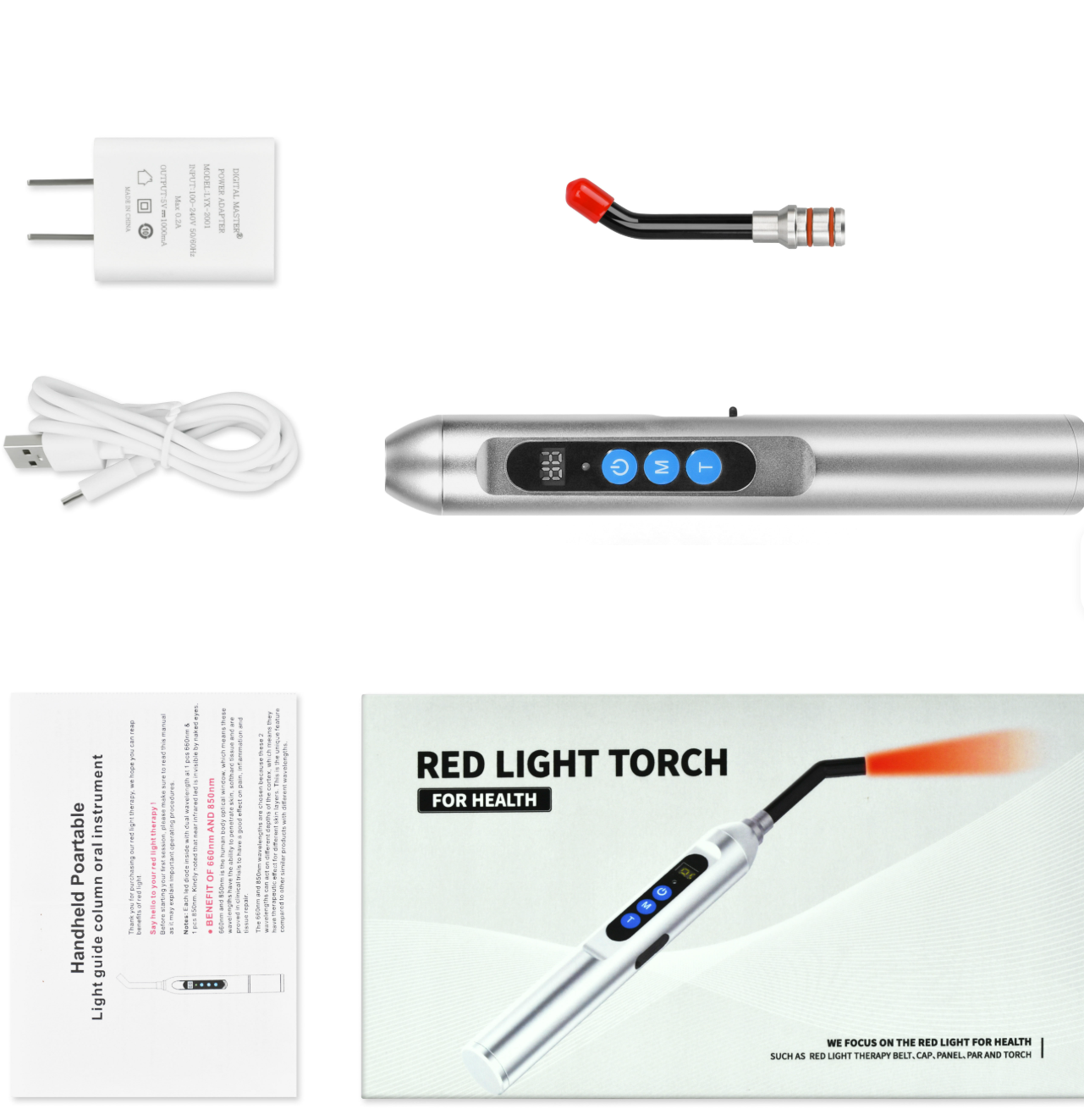RED LIGHT THERAPY WAND