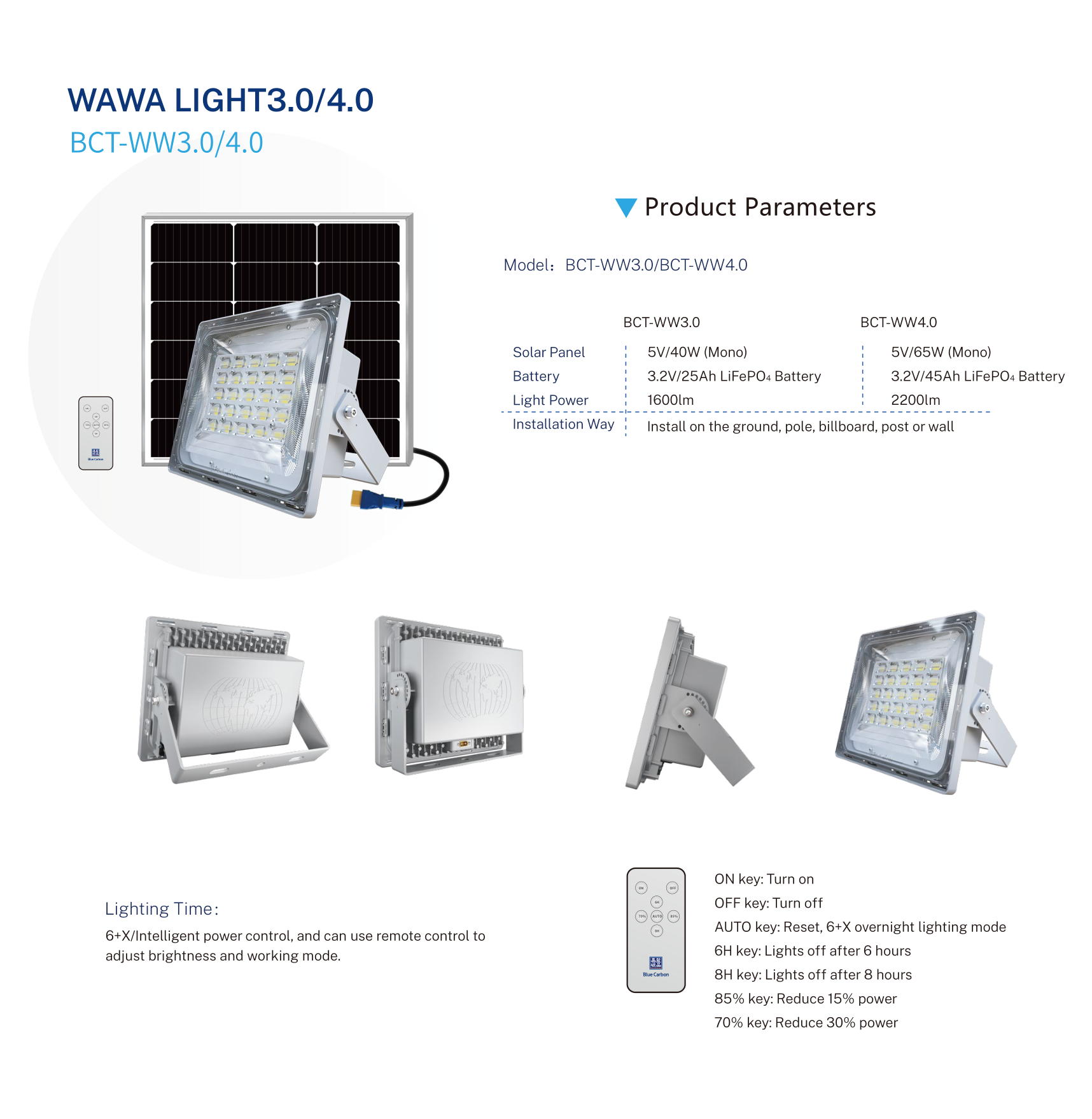 BCT New Solar Flood Light