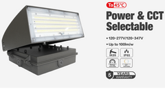 Adjustable LED Wallpack