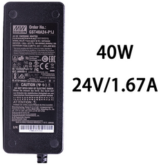 Mean Well GST40A24-P1J Adaptor 40W 24V