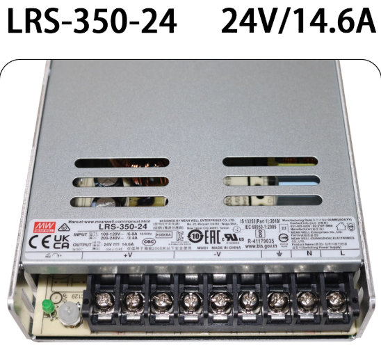 Mean Well LRS-350-24 Power Supply 350W 24V