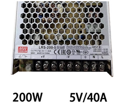 Mean Well LRS-200-5 Power Supply 200W 5V