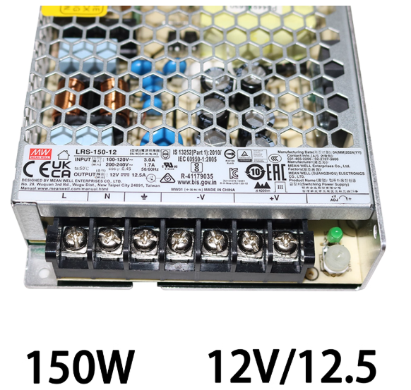 Mean Well LRS-150-12 Power Supply 150W 12V