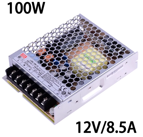 Mean Well LRS-100-12 Power Supply 100W 12V