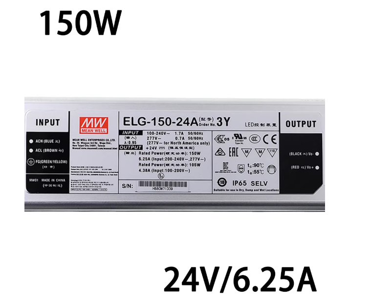 Mean Well ELG-150-24A-3Y 24V 150W