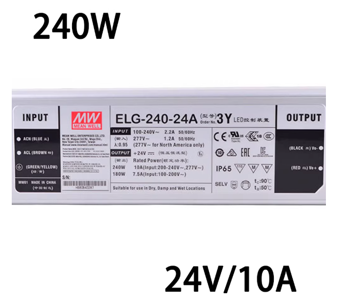 Mean Well ELG-240-24A-3Y 24V 240W