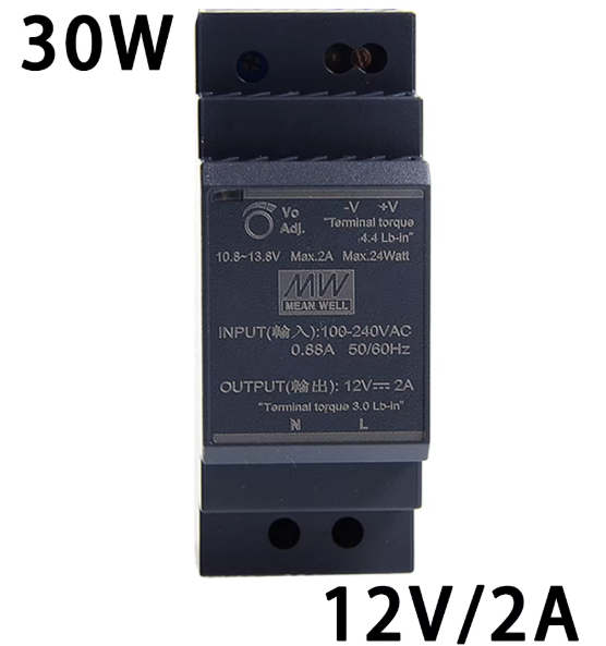 Mean Well HDR-30-12 12V 30W