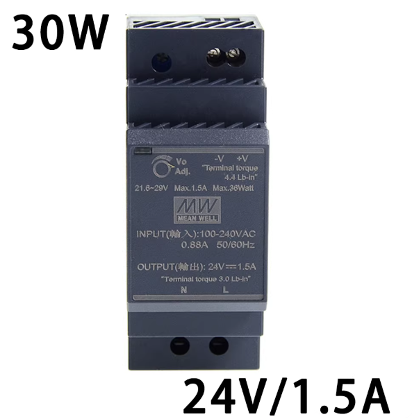 Mean Well HDR-30-24 24V 30W