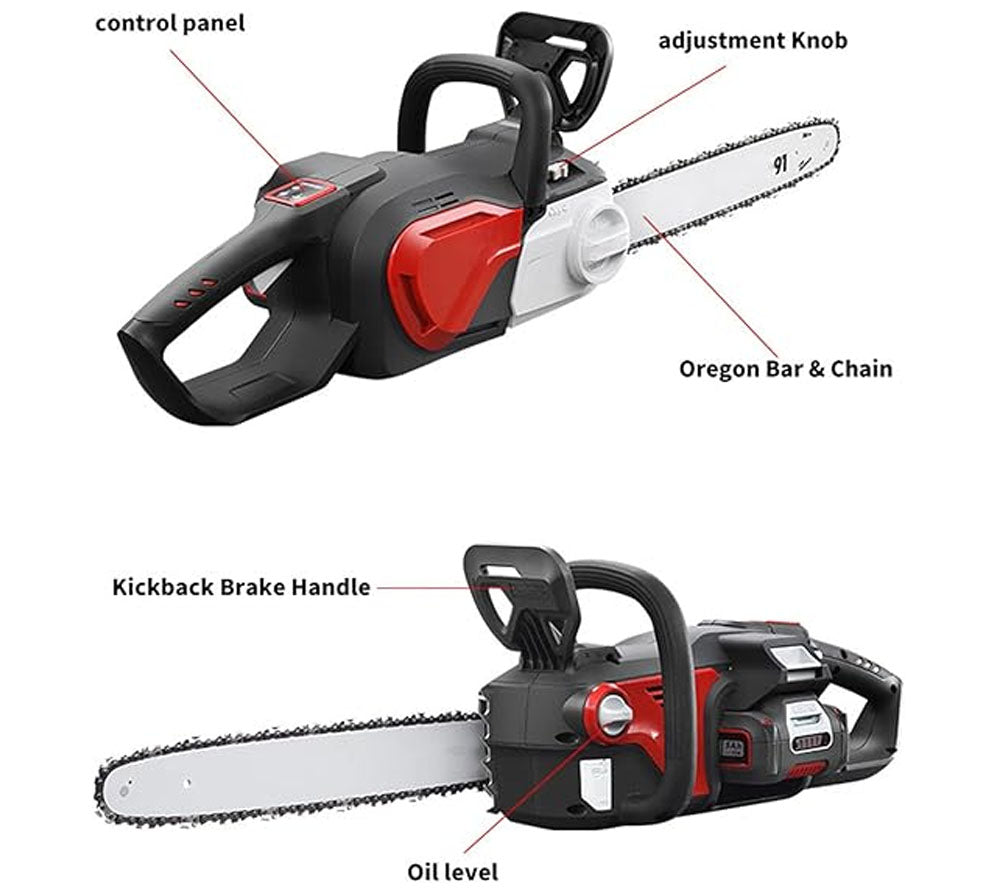 40V 16" Cordless Electric Chainsaw
