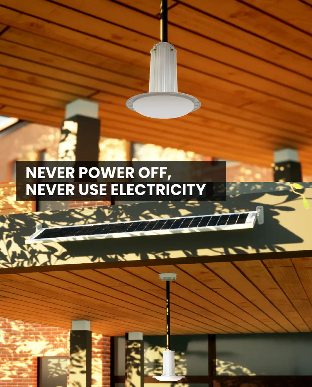 Adjustable Hybrid Solar LED Light