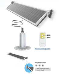 Adjustable Hybrid Solar LED Light