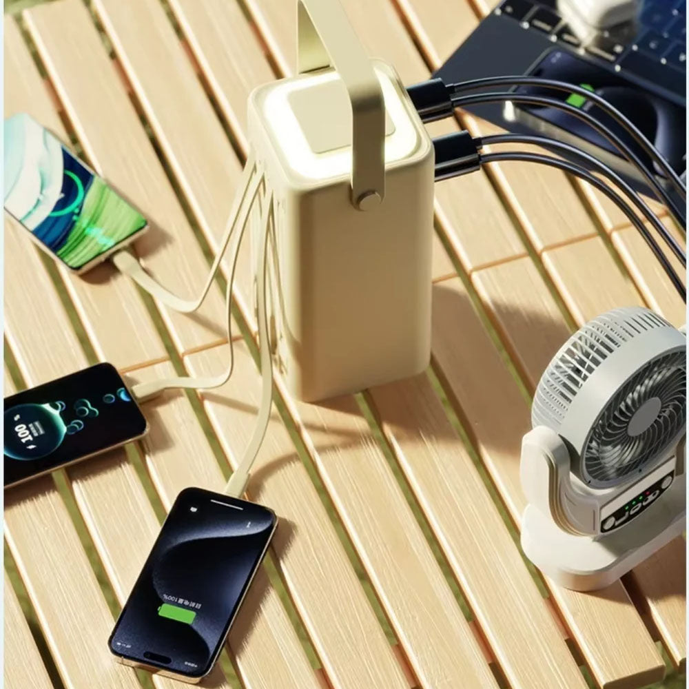 CampPower 80K -  Power Bank with LED Camping Light