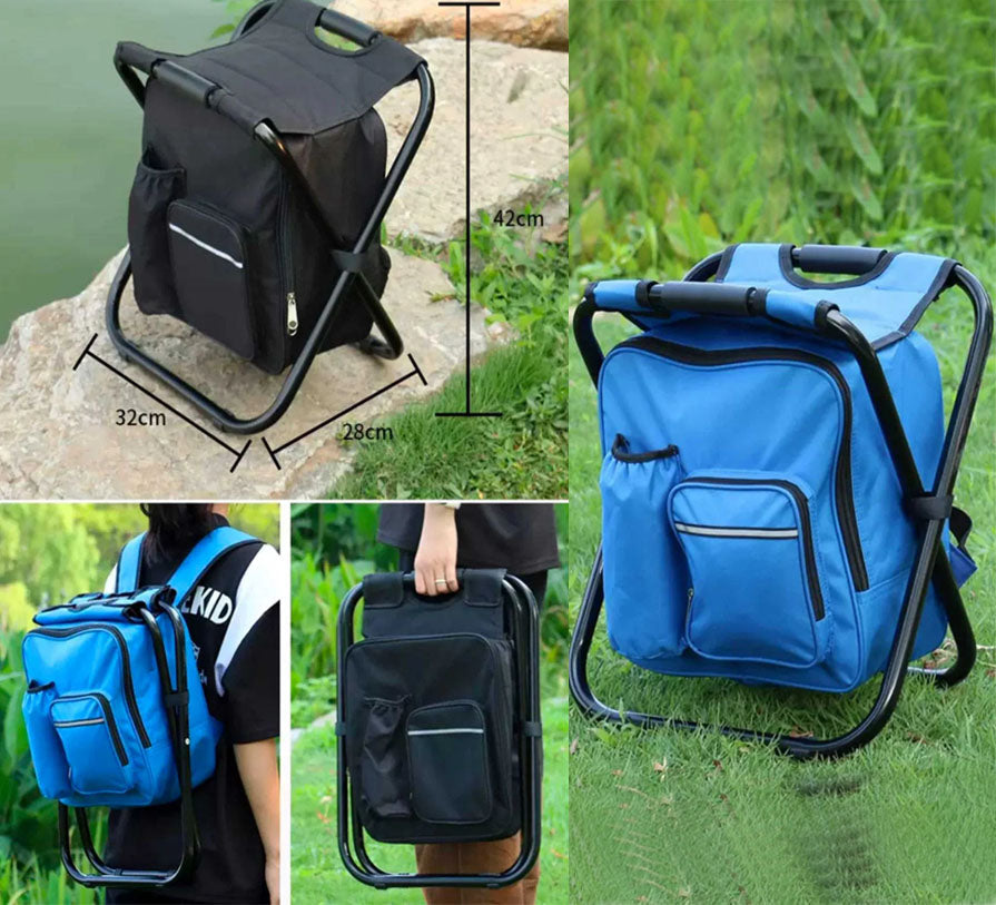 ChairPack :foldable chair-backpack