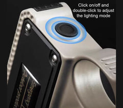 Finger Grip Safety Flashight