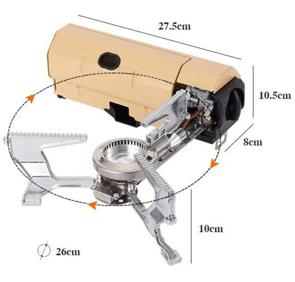 Foldable Cassette Stove
