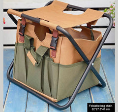 Foldable chair-backpack