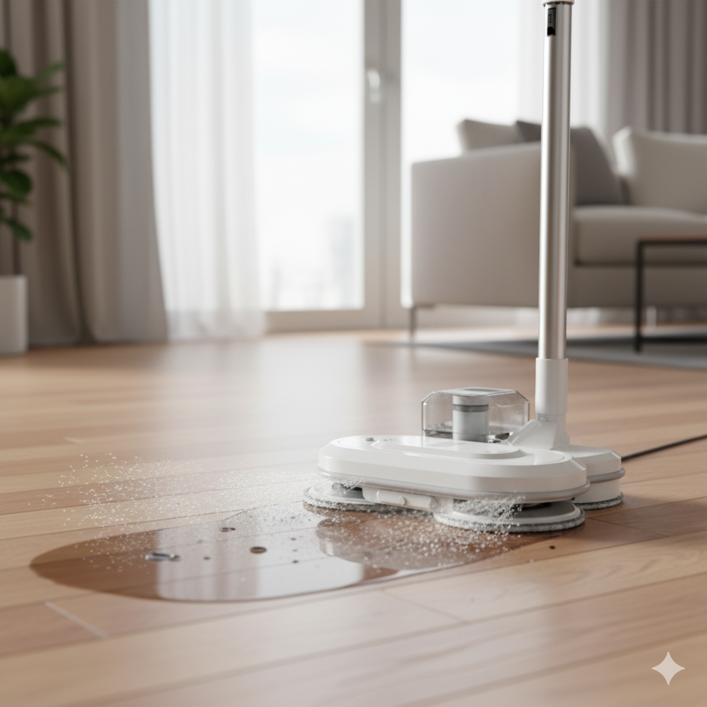 Effortless Floor Cleaning with the Cordless Electric Spin Mop